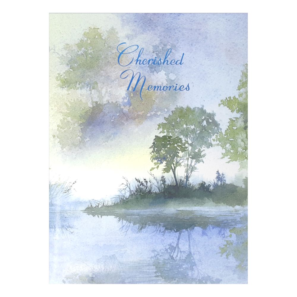 Morning Mist Memorial Book Package