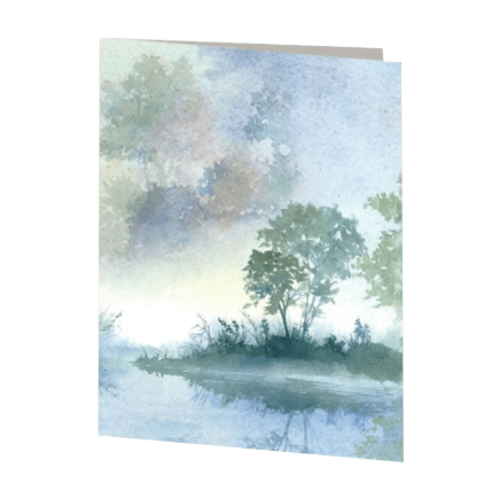 Morning Mist Acknowledgement Thank You Cards Set of 25